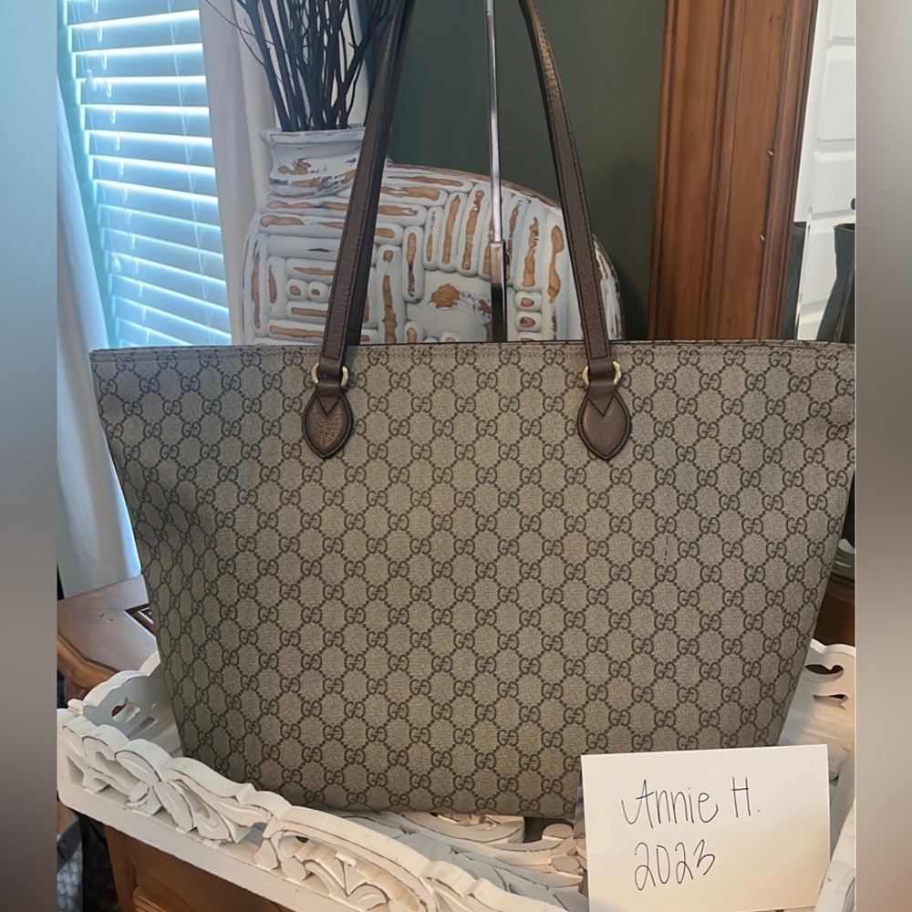 SOLD💖Gucci Ophidia GG Supreme Large Tote💖